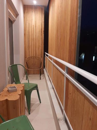 Un balcón o terraza en Sroom Apartment