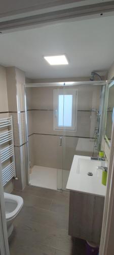 Koupelna v ubytování Apartamento Rema
