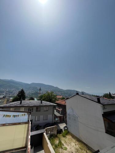 Nespecifikovaný výhled na hory nebo výhled na hory při pohledu z apartmánu