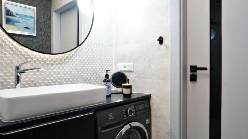 Ένα μπάνιο στο Posesja Kapitańska Oli&Joly