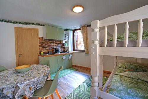 Postel nebo postele na pokoji v ubytování Residenza ai Mulini