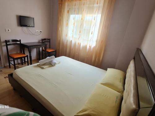 Postel nebo postele na pokoji v ubytování Hotel Brace