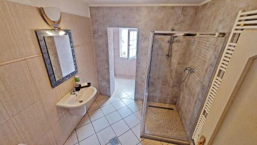 Ένα μπάνιο στο Casa Giulia
