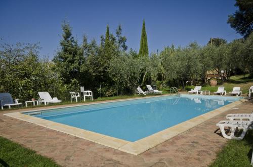 Bazén v ubytování Agriturismo Il Sambuco nebo v jeho okolí