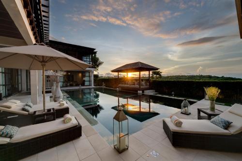 an image of a villa with a swimming pool at Villa Jamalu by Nakula in Jimbaran