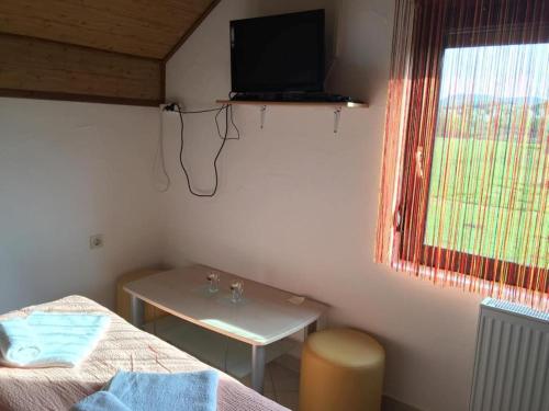 TV a/nebo společenská místnost v ubytování Guesthouse Magdalena