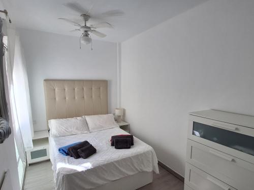 Postel nebo postele na pokoji v ubytování The 2 bed-Roof terrace-apartment