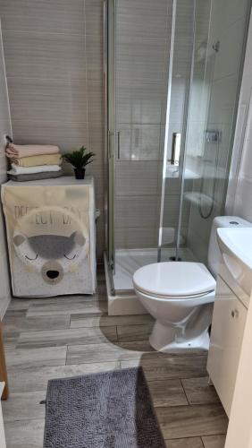 Kúpeľňa v ubytovaní Apartament Morski