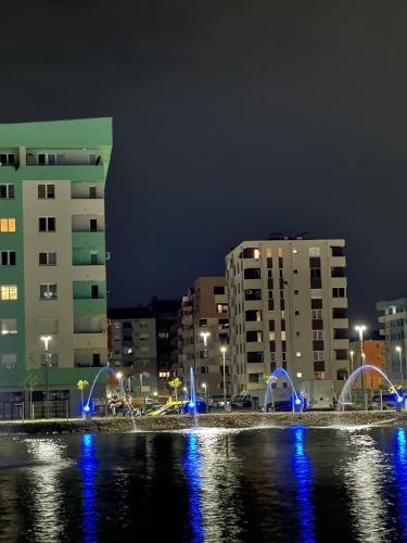 El edificio en el que está el departamento