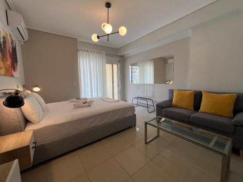 Posezení v ubytování City House Comfort 1