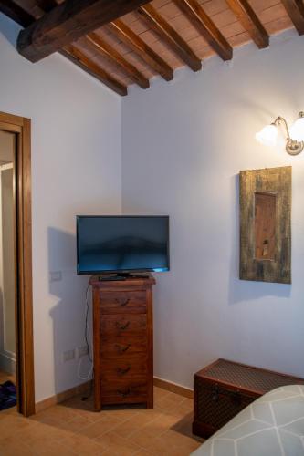 TV o dispositivi per l'intrattenimento presso Poggio Valeria, relax in Toscana