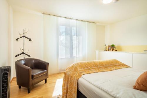 Postel nebo postele na pokoji v ubytování Lodge 21
