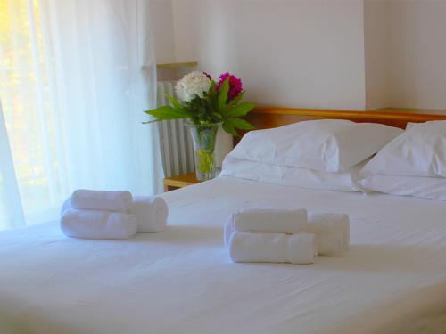 Cama o camas de una habitación en Hotel Rio Sanremo