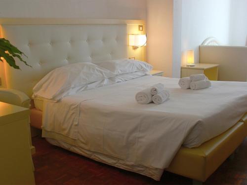 Cama o camas de una habitación en Hotel Rio Sanremo