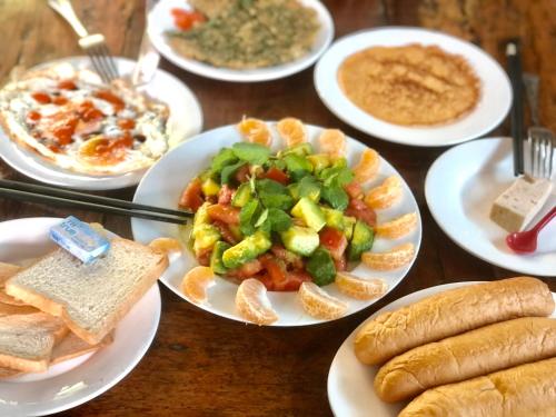 Jídlo v chaty nebo okolí