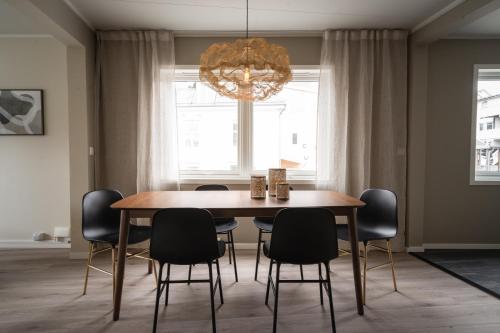 พื้นที่นั่งเล่นของ Enter Viking Apartment Hotel