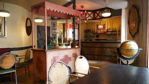 Lounge nebo bar v ubytování Ariane