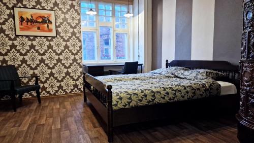 Postel nebo postele na pokoji v ubytování Rüütli29 - apartments with no neighbors