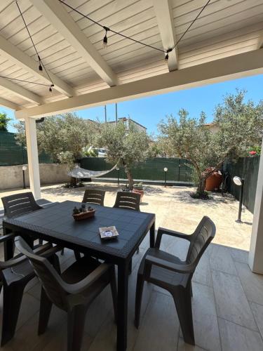 A balcony or terrace at AGAS Exclusive Apartment