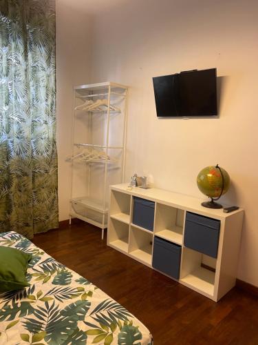 Ένα ή περισσότερα κρεβάτια σε δωμάτιο στο BibiHouse