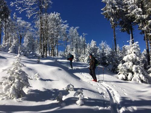 Chata Rozhlas im Winter