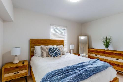 Ένα ή περισσότερα κρεβάτια σε δωμάτιο στο Miami Beach House