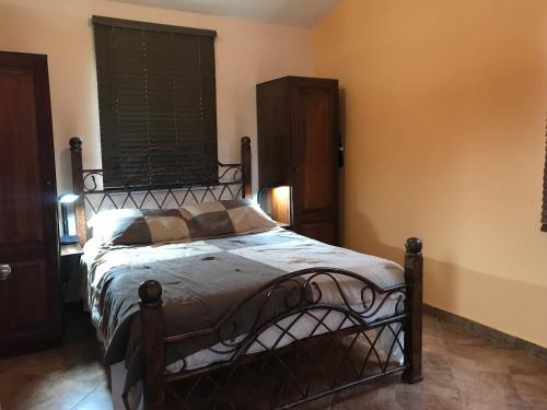 Tempat tidur dalam kamar di Punta Chame Club and Resort