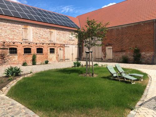 Taman di luar Else‘s Hof - Wohnung Else