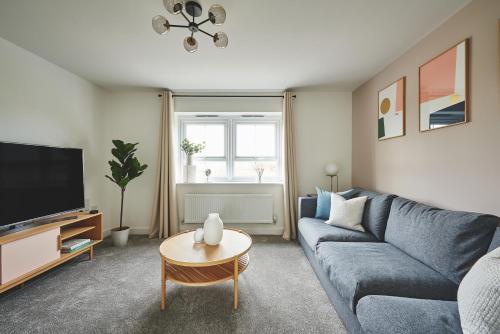 Posezení v ubytování Coventry Home for 6+2, 150Mbp Wi-Fi + Parking