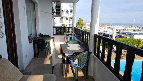 Balkon ili terasa u objektu Complex Top Apartment