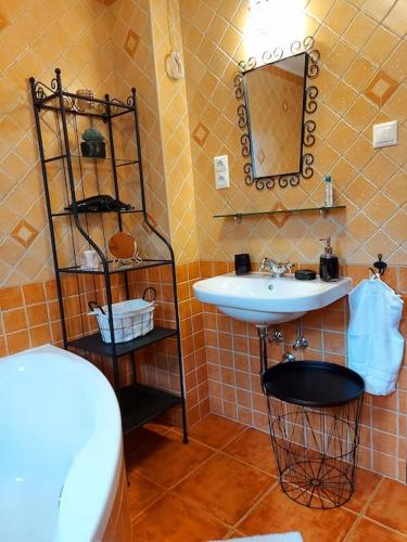 Un baño de Linczi Ház