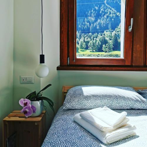 Postel nebo postele na pokoji v ubytování Sentiero Verde B&B