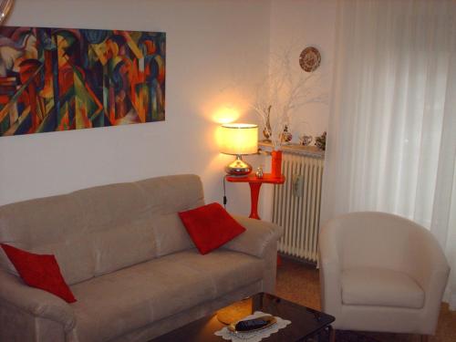 Χώρος καθιστικού στο Guest House Cuore del Friuli