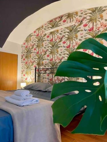 Ένα ή περισσότερα κρεβάτια σε δωμάτιο στο Minihome apartment