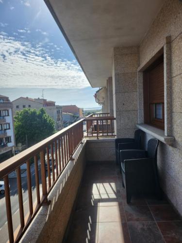 Μπαλκόνι ή βεράντα στο Dabelmar A Lanzada Sanxenxo