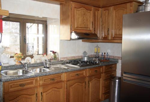 Η κουζίνα ή μικρή κουζίνα στο Casa Duas Fontes