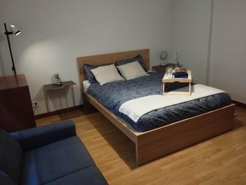 Postel nebo postele na pokoji v ubytování Posada Madrileña