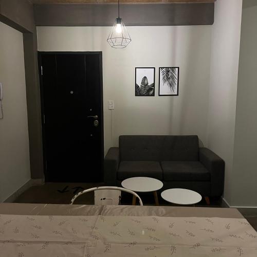 Istumisnurk majutusasutuses Moderno departamento frente a ciudad cultural II