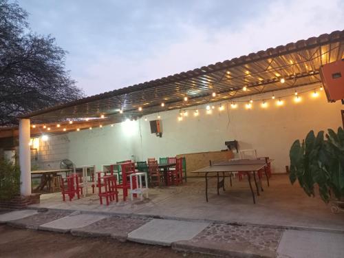 Patio nebo venkovní prostory v ubytování rodante el piñon en EZEQUIEL MONTES