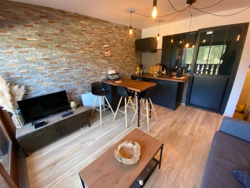 Studio cabine charmant idéalement situé à Châtel
