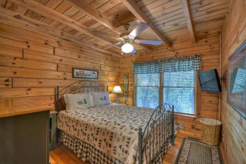 Ένα ή περισσότερα κρεβάτια σε δωμάτιο στο Mountainview Getaway