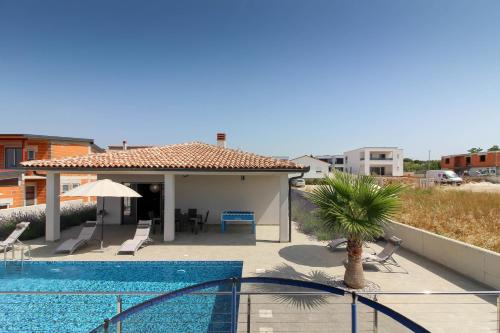 New modern villa Riz with private pool near the town center and beach by WiiBuk