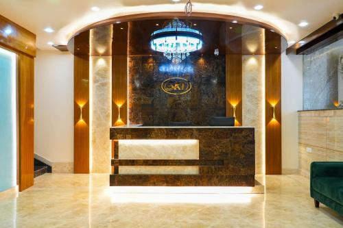 Posezení v ubytování Sri Krishna Inn - Kempegowda Airport Bangalore