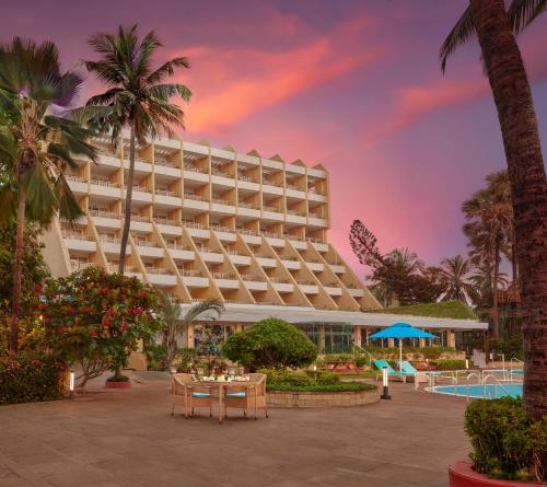 a rendering of the exterior of a resort at The Resort in Mumbai