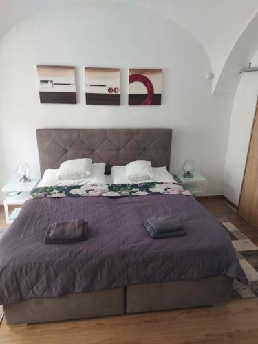 En eller flere senger på et rom på Picolo Levoča