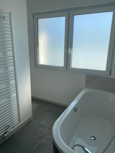 Koupelna v ubytování Penthouse Limburg