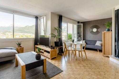 Le Panorama - Vue Lac et Montagne avec parking