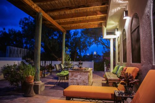 Ruang duduk di Casa Mision de San Miguel