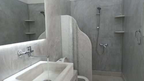 Ένα μπάνιο στο Aegean Dream Apartments 