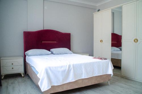 Postel nebo postele na pokoji v ubytování Akkas Apart